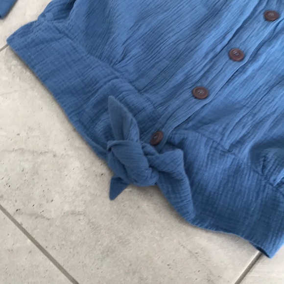 Free People Button Down Shirt - Picture 2 of 5